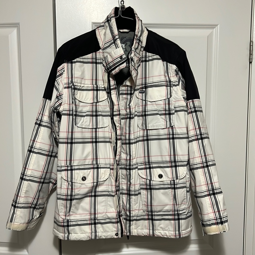 Ripzone White Winter Jacket